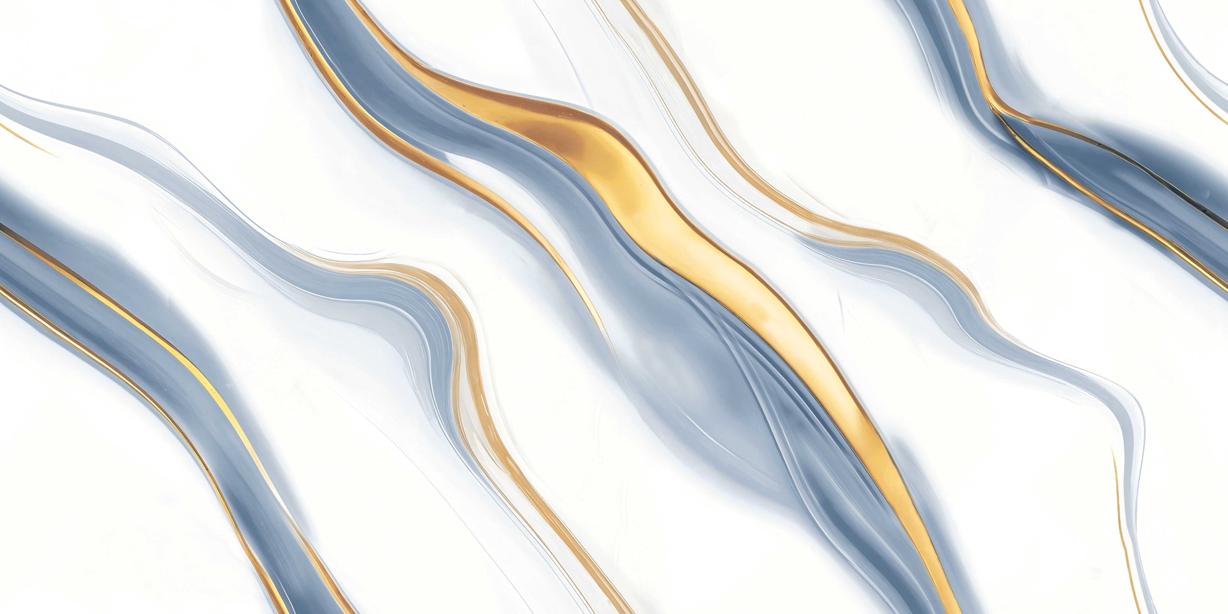 Styley Wave Blue – Lucios – 60x120 cm