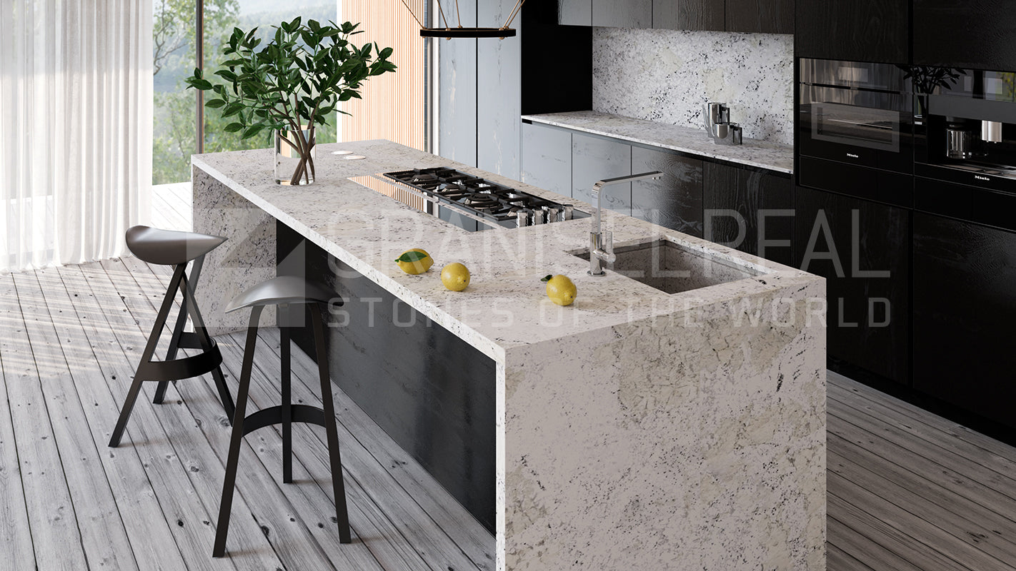 GRANIT - FANTASTIC WHITE - LUSTRUIT 60*60*2