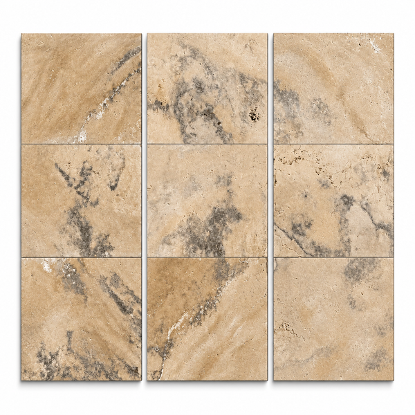 Travertin nechituit mat 61 x 40.6 x 1.2