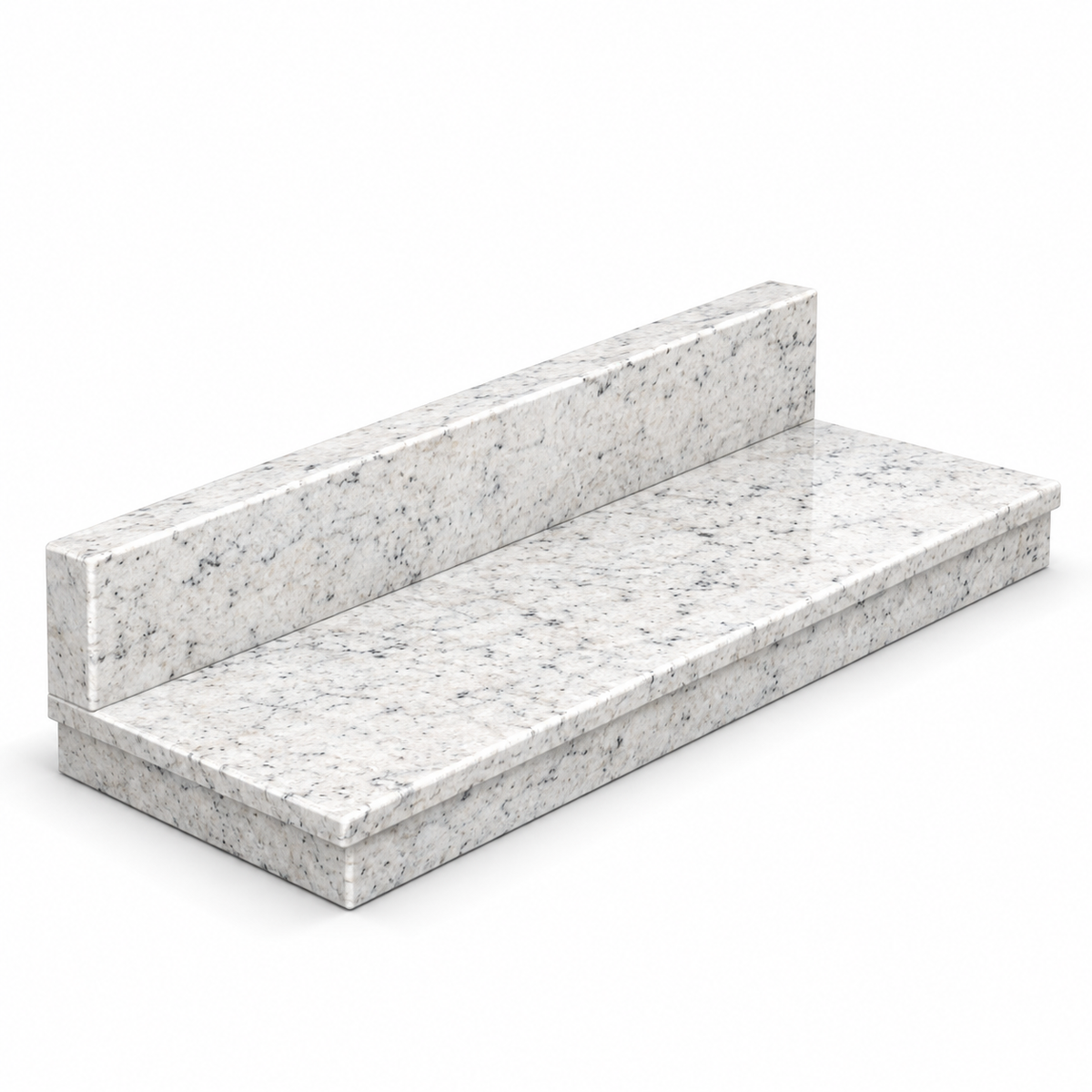 Treapta din Granit Fantastic White
