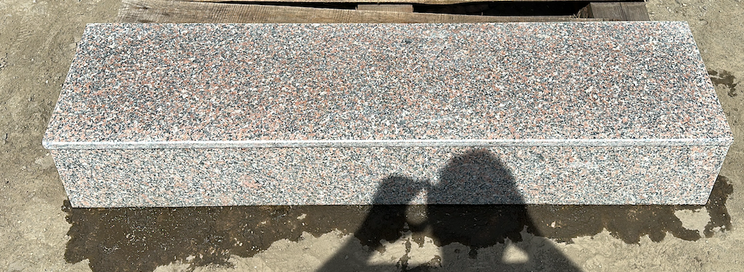 Contratrepte Din Granit - Rosa Hodi - 17X130X1.9 Lustruit